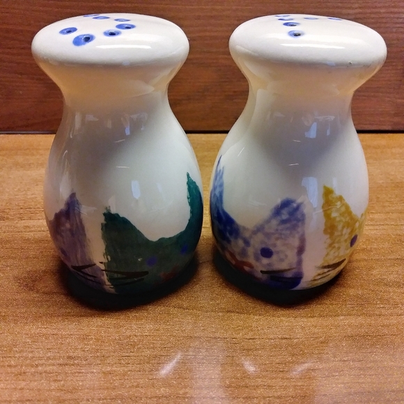 MEOW COFFEE MUG W/SALT N' PEPPER SHAKERS - Picture 9 of 11